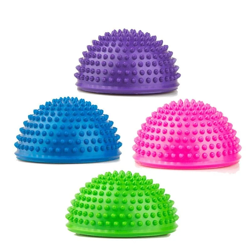Shop Now PVC Inflatable Yoga Balls Massage Point Half Fitball Exercises Trainer Stabilizer GYM Pilates Fitness Balancing Ball Shop Now PVC Inflatable Yoga Balls Massage Point Half Fitball Exercises Trainer Stabilizer GYM Pilates Fitness Balancing Ball