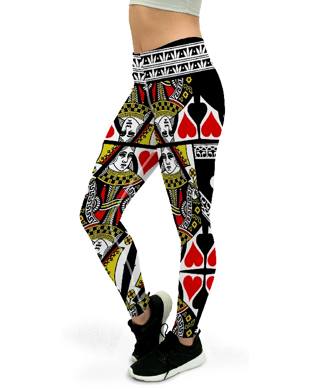 Weekend Specials to Relish Queen of Hearts Yoga Pants