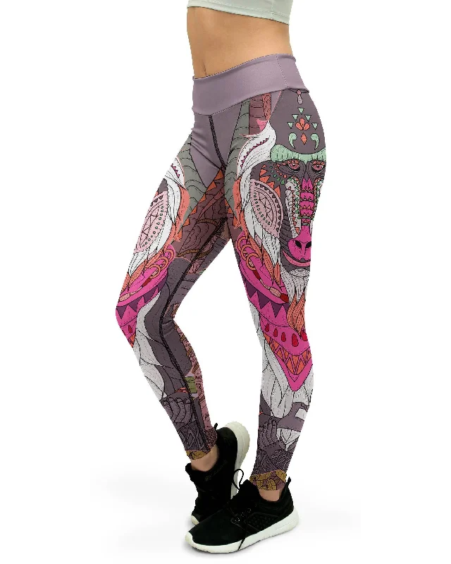Weekend Deals That Dazzle Rafiki Inspired Wise Baboon Yoga Pants