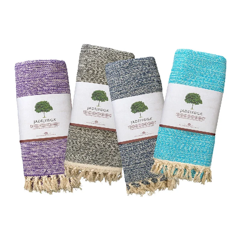 Weekend Offers That Dazzle Best Yoga and Meditation Blanket – Recycled Cotton Blanket