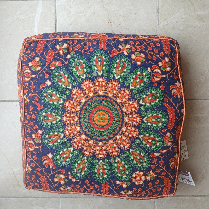 Weekend Deals to Brighten Your Day Red Peacock Mandala Cushion