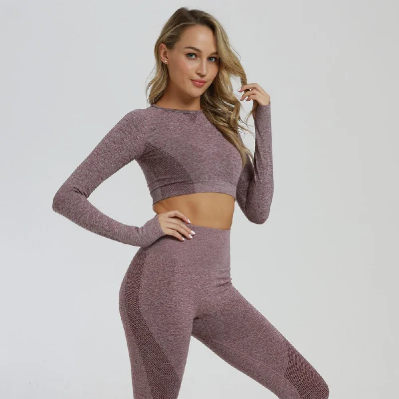 Final Offer Seamless Leggings Sport Yoga Set