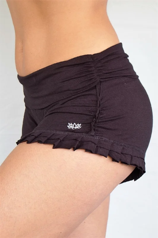 Weekend Discounts Worth Grabbing Onyx Ruffle Shorts