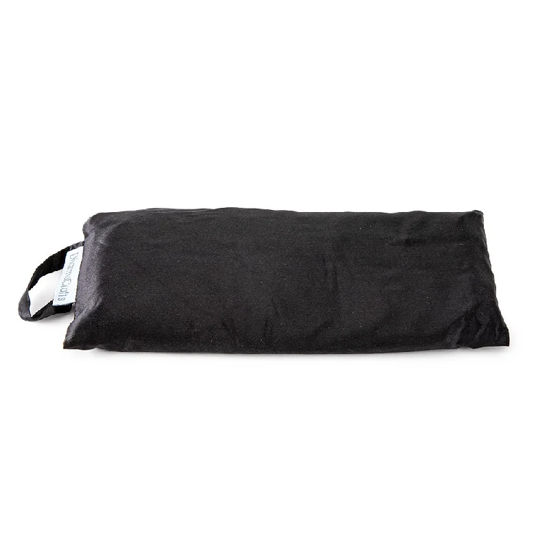 Weekend Deals That Please Silk Yoga Eye Pillow in Black
