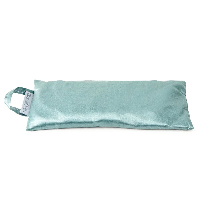 Weekend Discounts to Delight Silk Yoga Eye Pillow in Blue