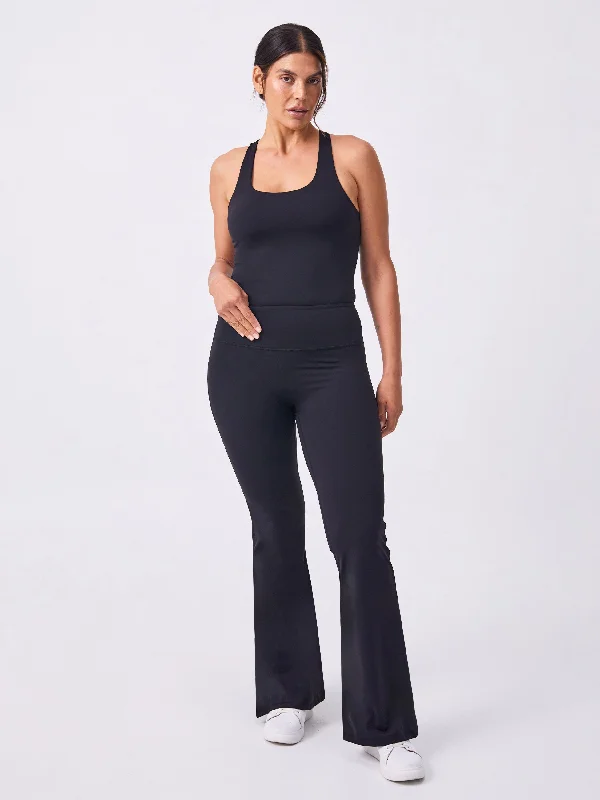Weekend Deals That Amaze Soft Touch Flare Legging - Black