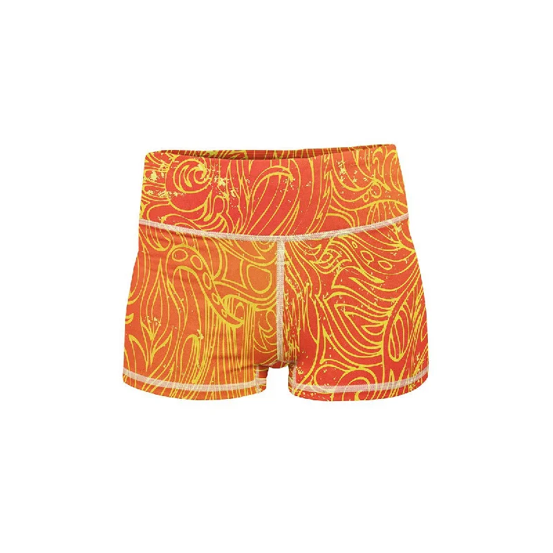 Weekend Shopping Bliss Solar Hypnosis Yoga Shorts