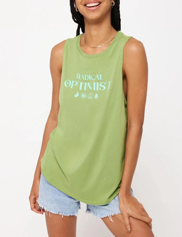 Weekend Discounts to Love Radical Optimist Jade Tank - Cactus