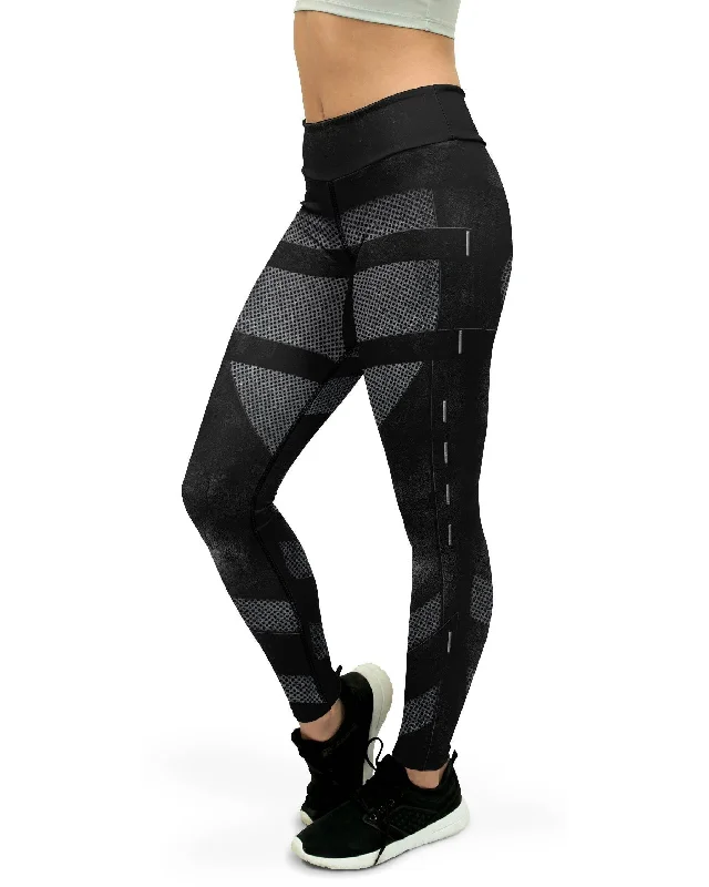 Weekend Bargains Await You Stealth Leather Armor Yoga Pants