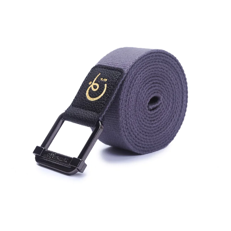 Now or Never Wiworldandi Cotton Yoga Straps - Grey