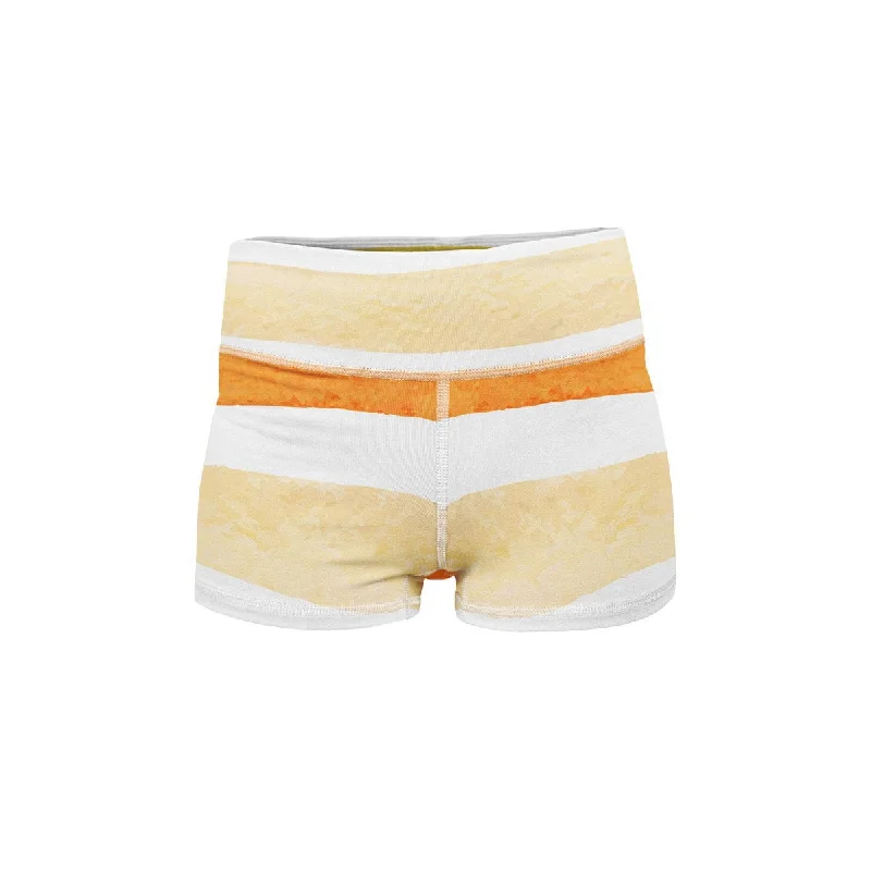 Weekend Sale: Don't Miss Out Sunny Stripes Yoga Shorts
