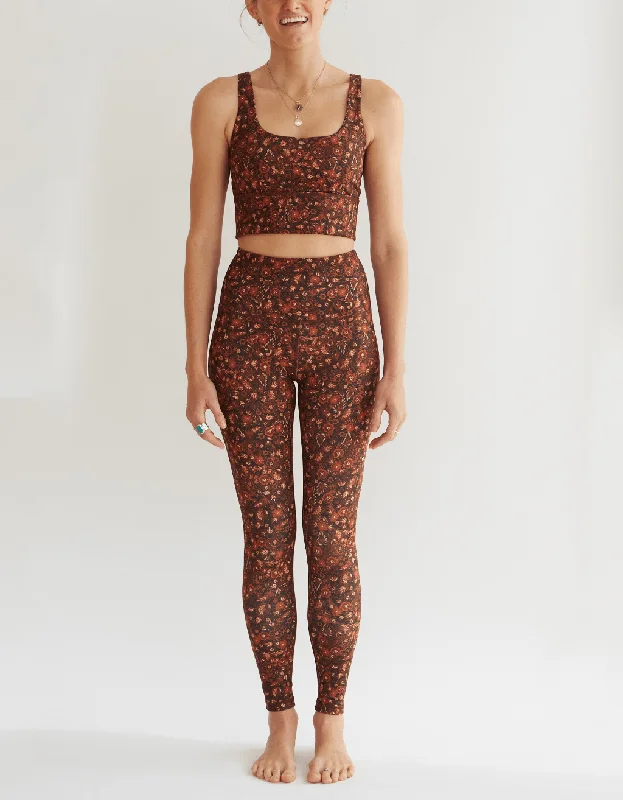 Reduced Price Amber Bloom Yoga Leggings