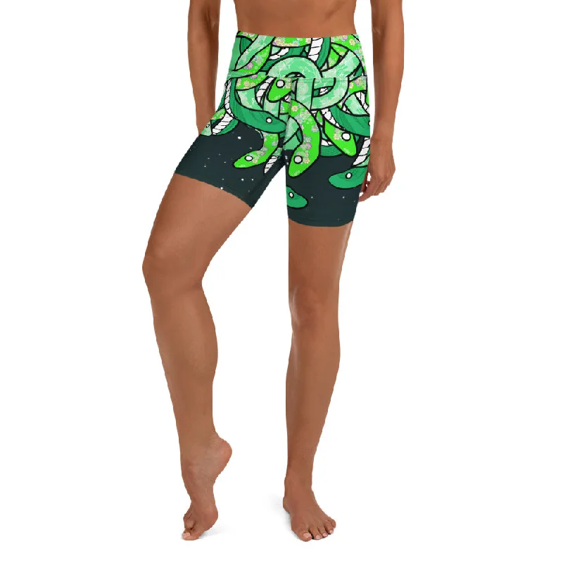 Unmissable Sale Tangled Snakes Yoga Shorts