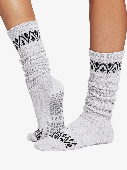 Weekend Savings Galore Tavi Noir Stacy Grip Socks - Sweater Weather