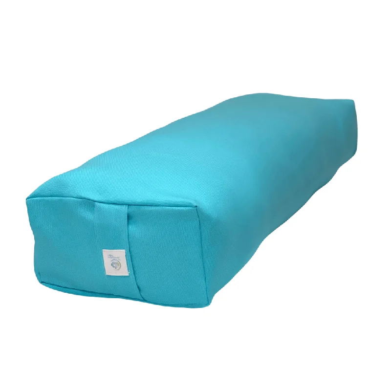 Unwind with Weekend Discounts Teal Yoga Bolster