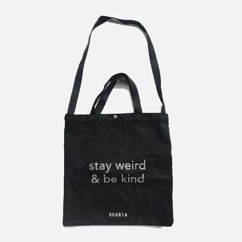 Discount Mania The Packable Tote Bag | Black