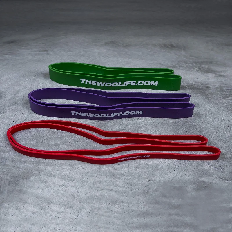 Weekend Bargains to Love TWL - 41" Resistance Power Band 3 Pack - Super Skinny/Medium/Large Weekend Bargains to Love TWL - 41" Resistance Power Band 3 Pack - Super Skinny/Medium/Large