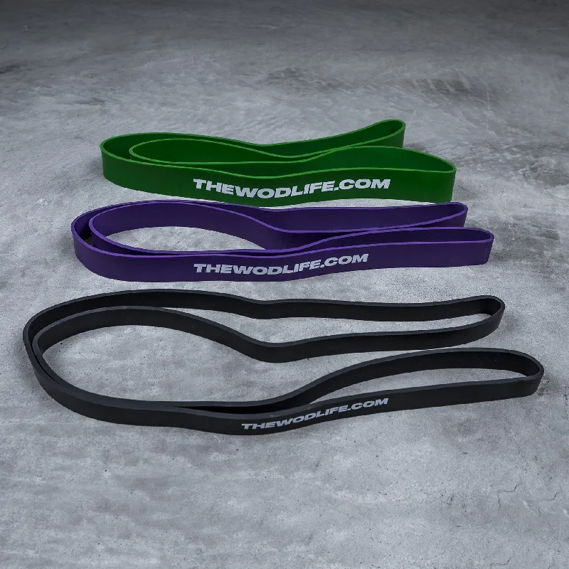 Weekend Deals You Can't Resist TWL - 41" Resistance Power Band 3 Pack - Skinny/Medium/Large