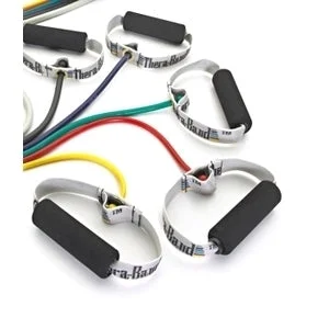 Make Your Weekend Count with Savings Thera-Band - Tubing With SOFT Grip Handles / Blue / EXTRA HEAVY, 48''