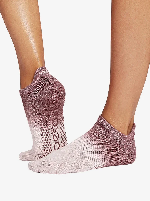Weekend Savings Spectacle ToeSox Full Toe Low Rise Grip Socks - Winterize