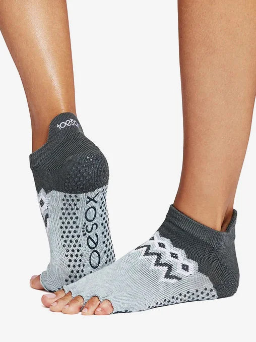 Weekend Discounts to Love ToeSox Half Toe Low Rise Grip Socks - Peaks