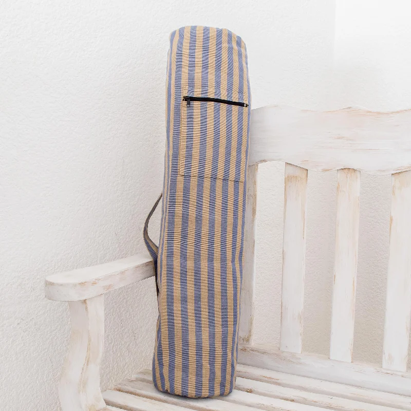 Weekend Offers That Amaze Tranquility Hand Loomed Cotton Yoga Bag from Guatemala