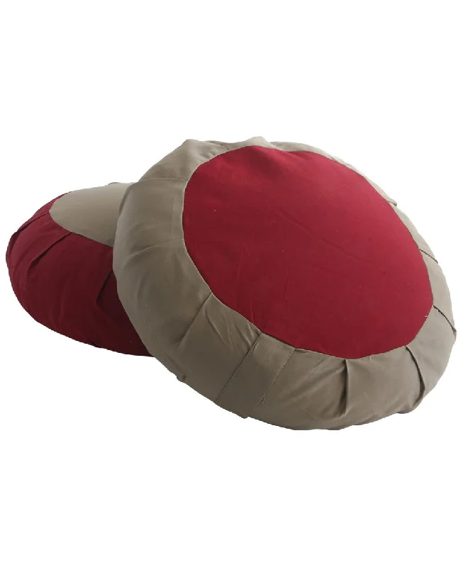 Weekend Price Cuts Galore Two Toned Zafu Meditation Cushion
