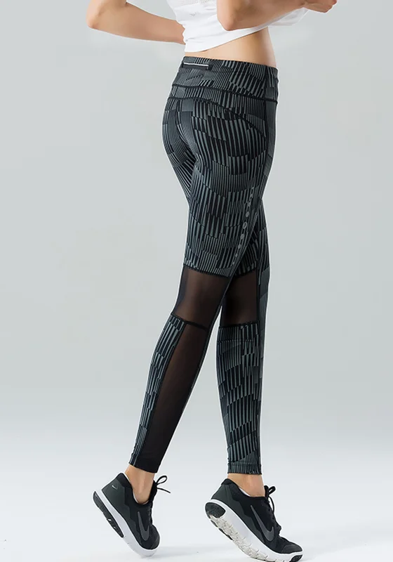 Special Offer High Waist Reflective Design Pants