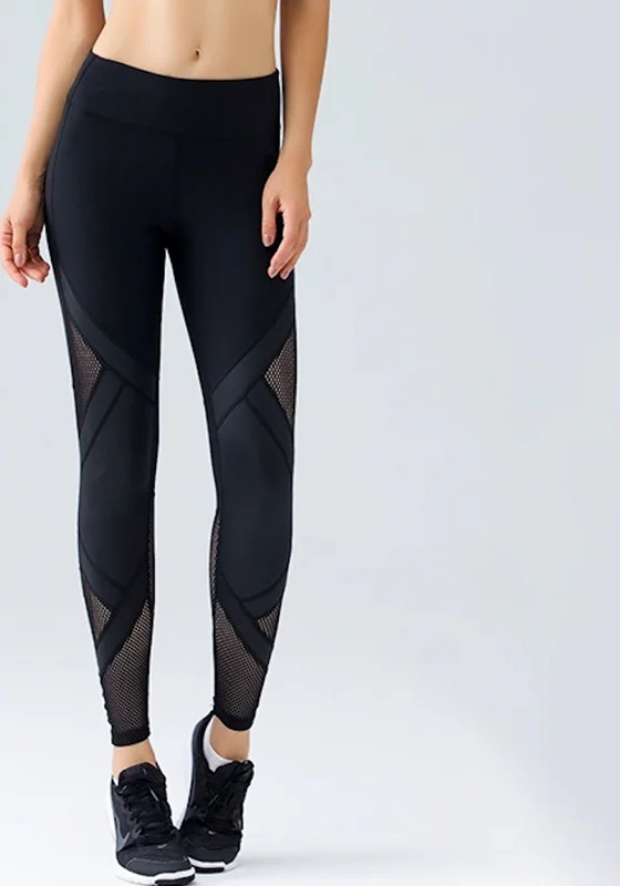 Discount Mania Elastic Skins Mix Cut and Stitched Pants