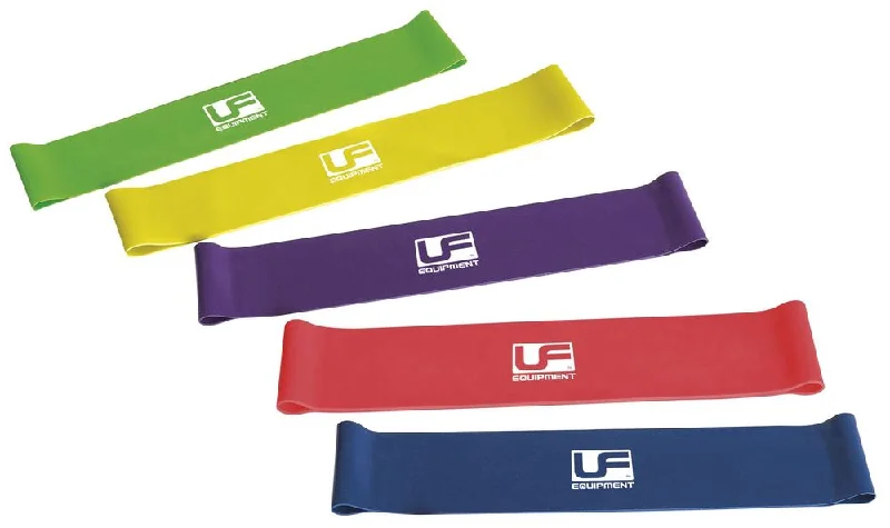 Midnight Madness Urban Fitness Resistance Band Loop (Set of 5) 10 Inch