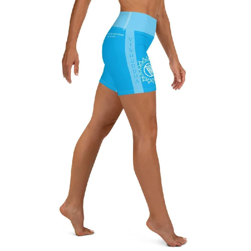 Massive Deal Vishuddha "Throat Chakra" Yoga Shorts