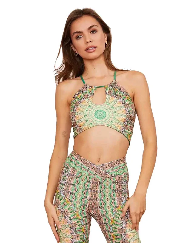 Shop and Save Fauna Keyhole Top