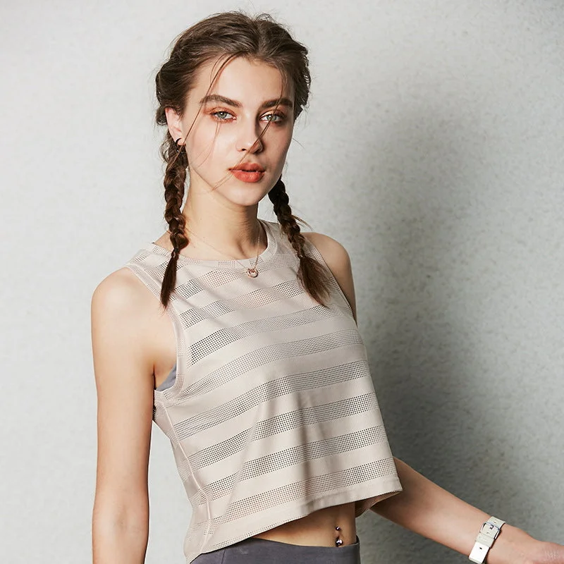 Clearance Sale Women Fitness Yoga Shirts Sleeveless Sexy Mesh Stripe Gym Sports Vest Workout Running Tank Tops Quick Dry Top Sportswear Clearance Sale Women Fitness Yoga Shirts Sleeveless Sexy Mesh Stripe Gym Sports Vest Workout Running Tank Tops Quick Dry Top Sportswear