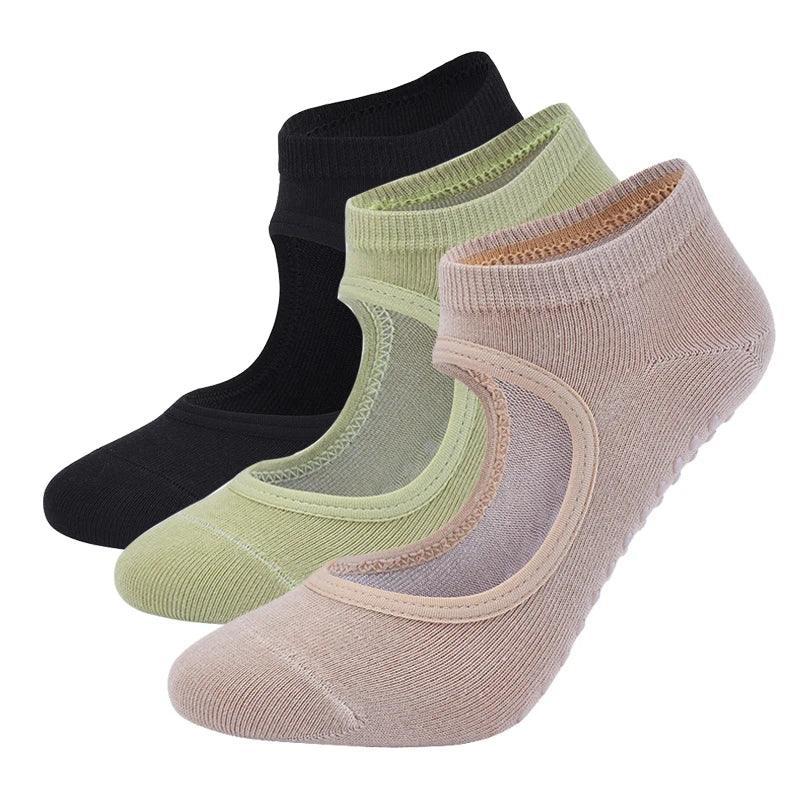 Today's Deal Women High Quality Pilates Socks Anti-Slip Breathable Backless Yoga Socks Ankle Ladies Ballet Dance Sports Socks for Fitness Gym Today's Deal Women High Quality Pilates Socks Anti-Slip Breathable Backless Yoga Socks Ankle Ladies Ballet Dance Sports Socks for Fitness Gym