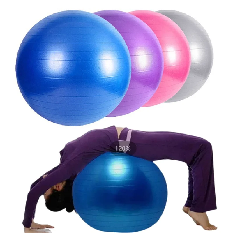 Discount Mania Yoganix Yoga Ball Pilates Fitness Gym Fitball Balance Exercise Workout Ball 65/75/85CM