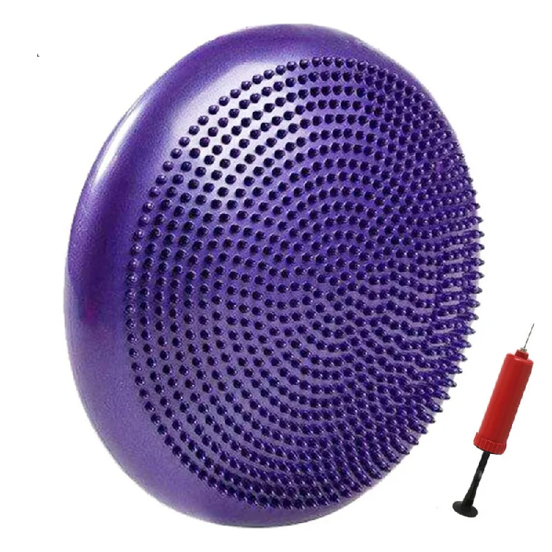 Buy Today Yoganix Yoga Balls Massage Pad Inflatable Stability Wobble Balance Disc Cushion Mat Fitness Exercise Training ball