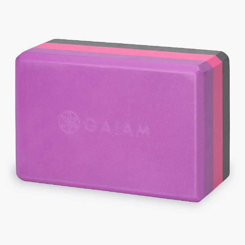 Hurry Up Tri-Color Yoga Block