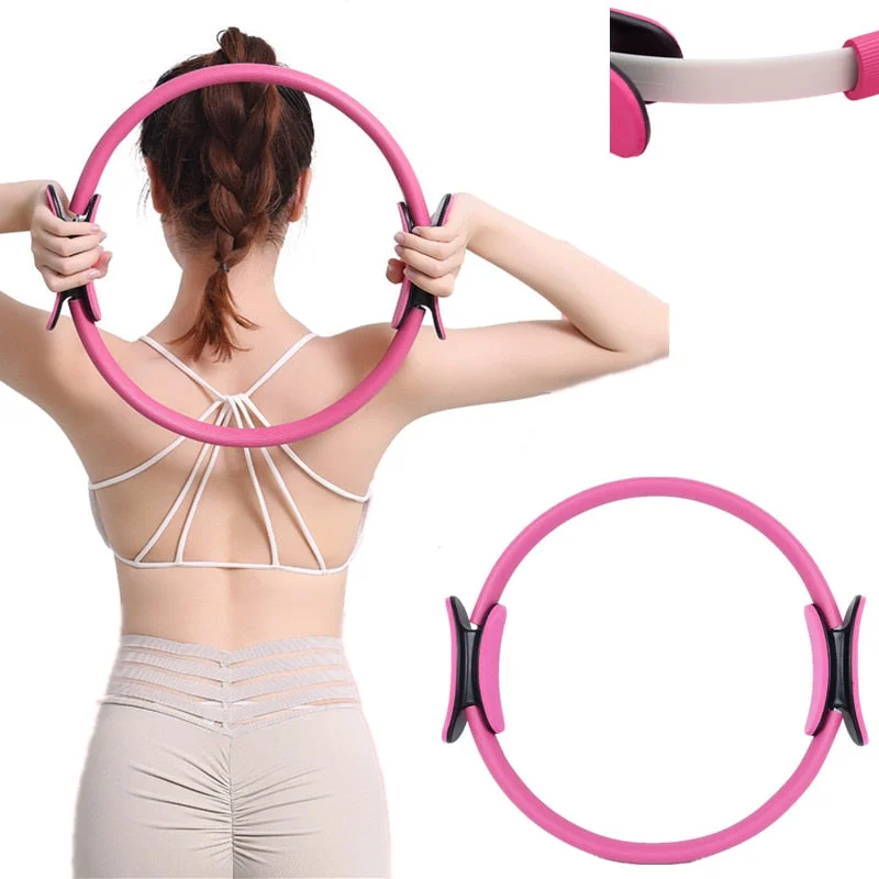 Weekend Discounts to Celebrate Yoganix Yoga Circle Aro Pilates Sport Femme Roller Fitness Magic Ring Training Tools Workout Equipment For Home Gym Exercise Accessories