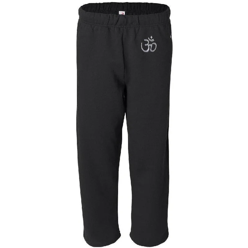 The Best Prices Mens Hindu OM Patch Sweatpants with Pockets