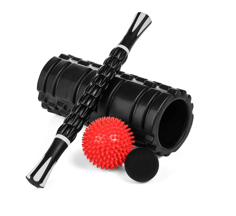 Great Deal Yoga Column Massage Stick Fascia Ball