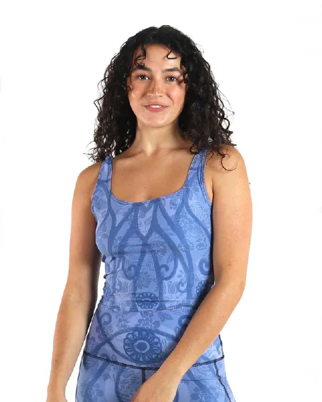Unwind with Weekend Discounts Om Tank in Peaceful Warrior