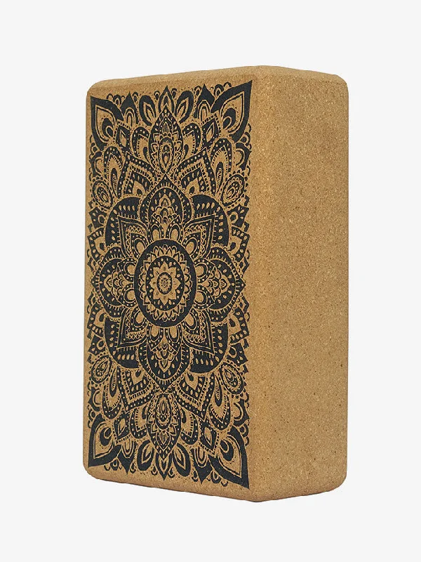 Weekend Shopping Extravaganza Yoga Design Lab Cork Brick - Mandala Black