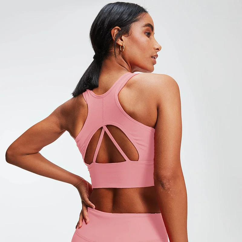 Weekend Offers That Impress Yoga Fitness Back Vest Sports Underwear