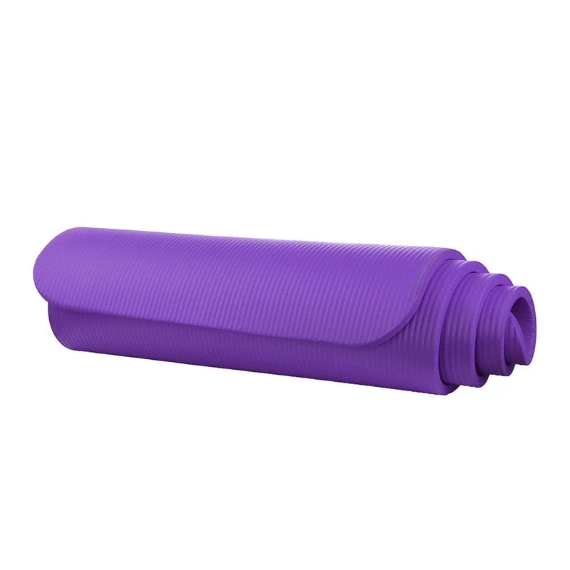 Weekend Bargains to Enjoy Yoga Mat 15mm Thick Exercise Fitness Physio Pilates Workout Mat Non Slip Colour:Purple Weekend Bargains to Enjoy Yoga Mat 15mm Thick Exercise Fitness Physio Pilates Workout Mat Non Slip Colour:Purple