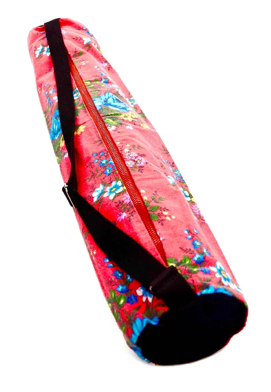 Deep Savings Yoga Mat Bag | Amazing Flowers | Size Small