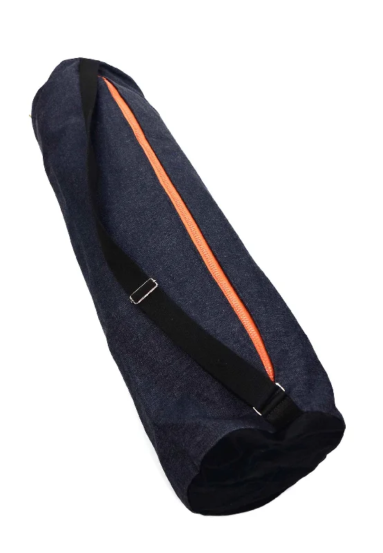 Weekend Deals to Make You Smile Yoga Mat Bag | Orange Flowers | Size XL