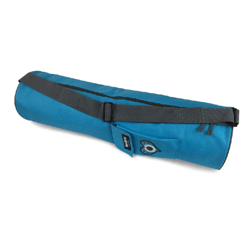 Deal Alert Yoga Mat Bag with Mesh Bottom for Air Flow (Blue)