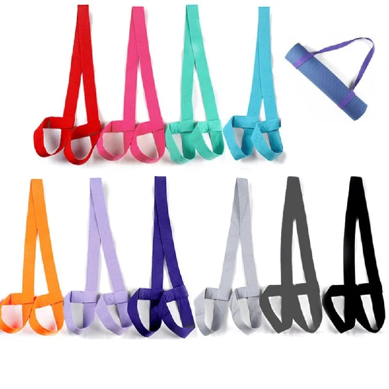 Don't Delay Yoga Mat Sling Transporter Shoulder Strap Belt Stretch Adjustable Exercise 2018 Hot Drop Shipping