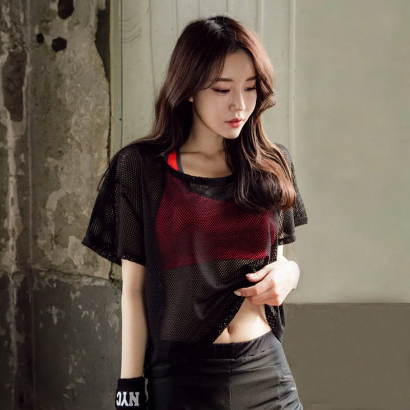 Daily Special Yoga Mesh Shirt