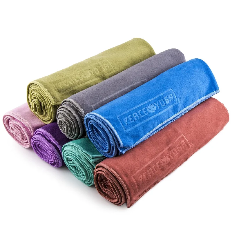 Weekend Savings Fiesta Yoga Non Slip Suede Exercise Towels (2 pack)